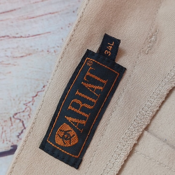 Ariat All Around breeches. Woman's 34L. Beige. - Picture 14 of 14